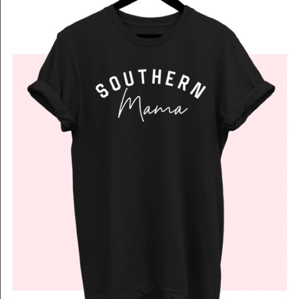 SOUTHERN MAMA GRAPHIC TEE-BLACK - Picture 5 of 5
